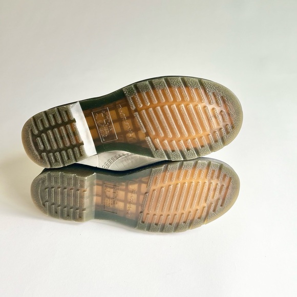 Dr. Martens 1460 Pascal White Genuine Leather Combat Boots size 9 - Picture 12 of 15